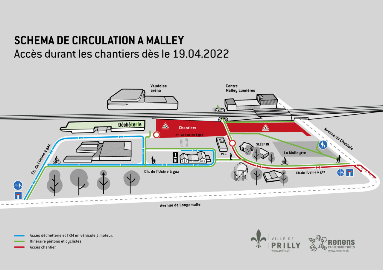 SCHÉMA DE CIRCULATION DÈS LE 19.04.2022 Malley Centre — free download
