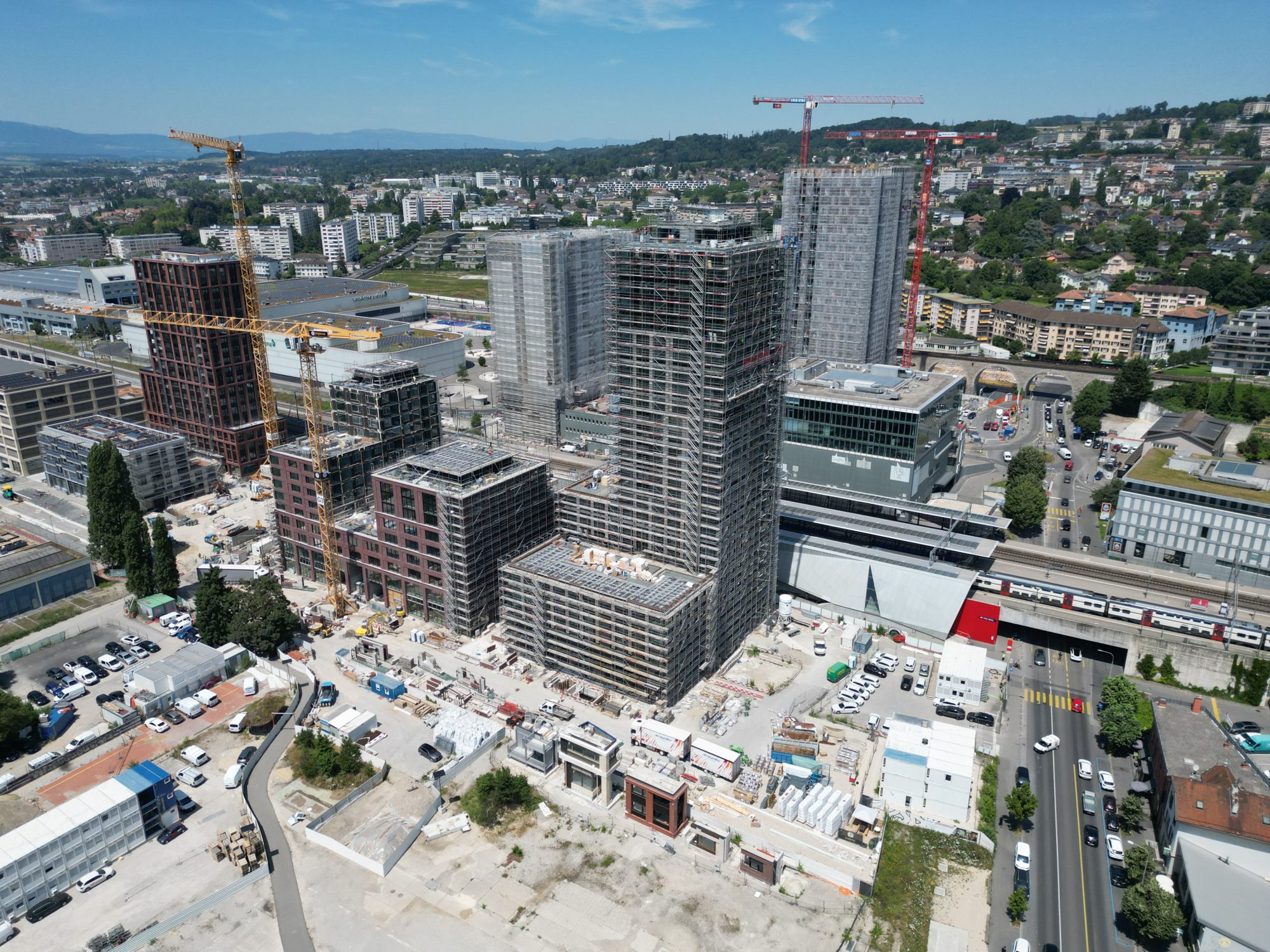 Malley-Centre, Malley-Gare, Malley-Viaduc, Malley-Gazomètre