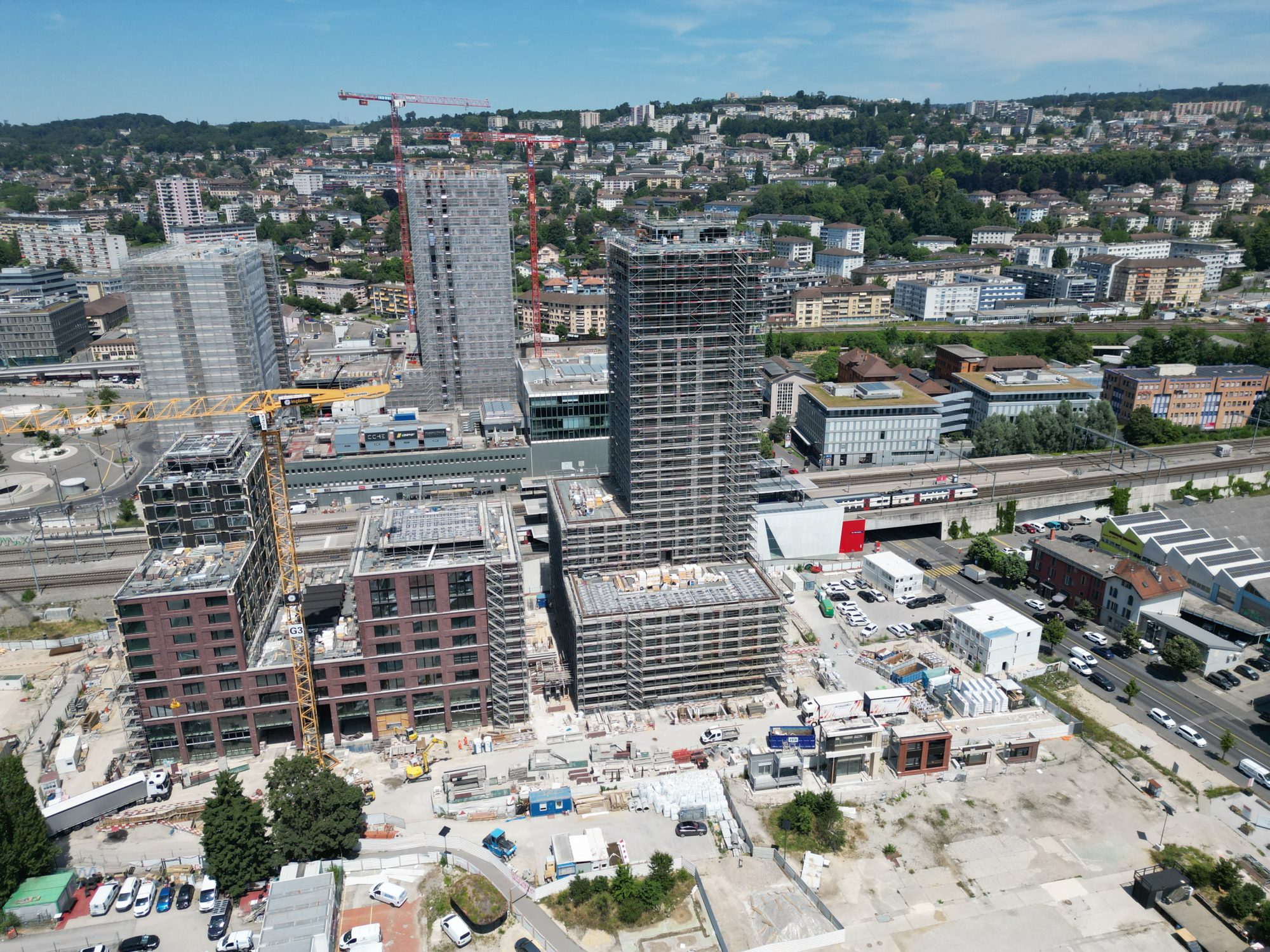 Malley-Centre, Malley-Gare, Malley-Viaduc, Malley-Gazomètre