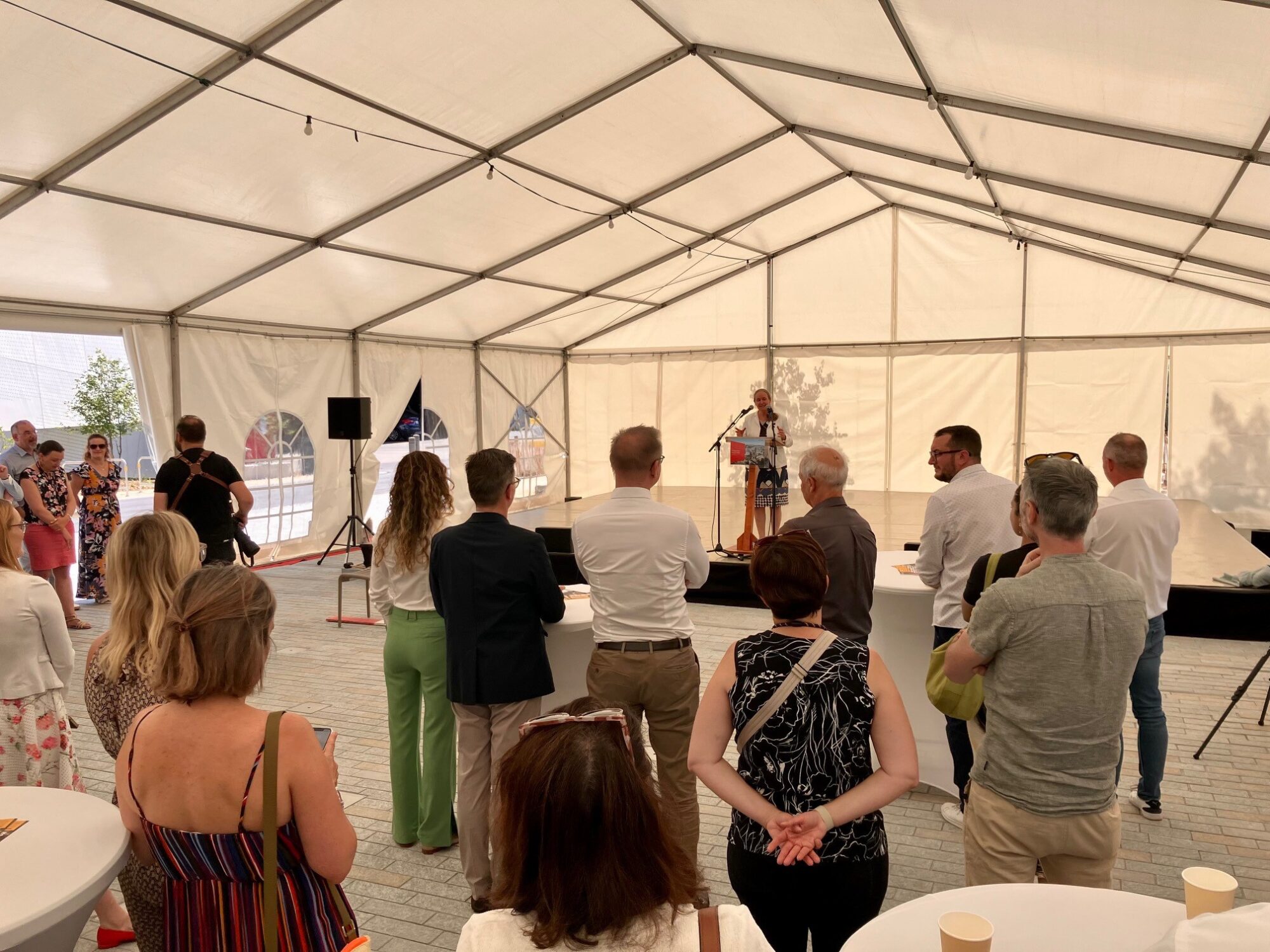 Inauguration officielle de Malley-Gare