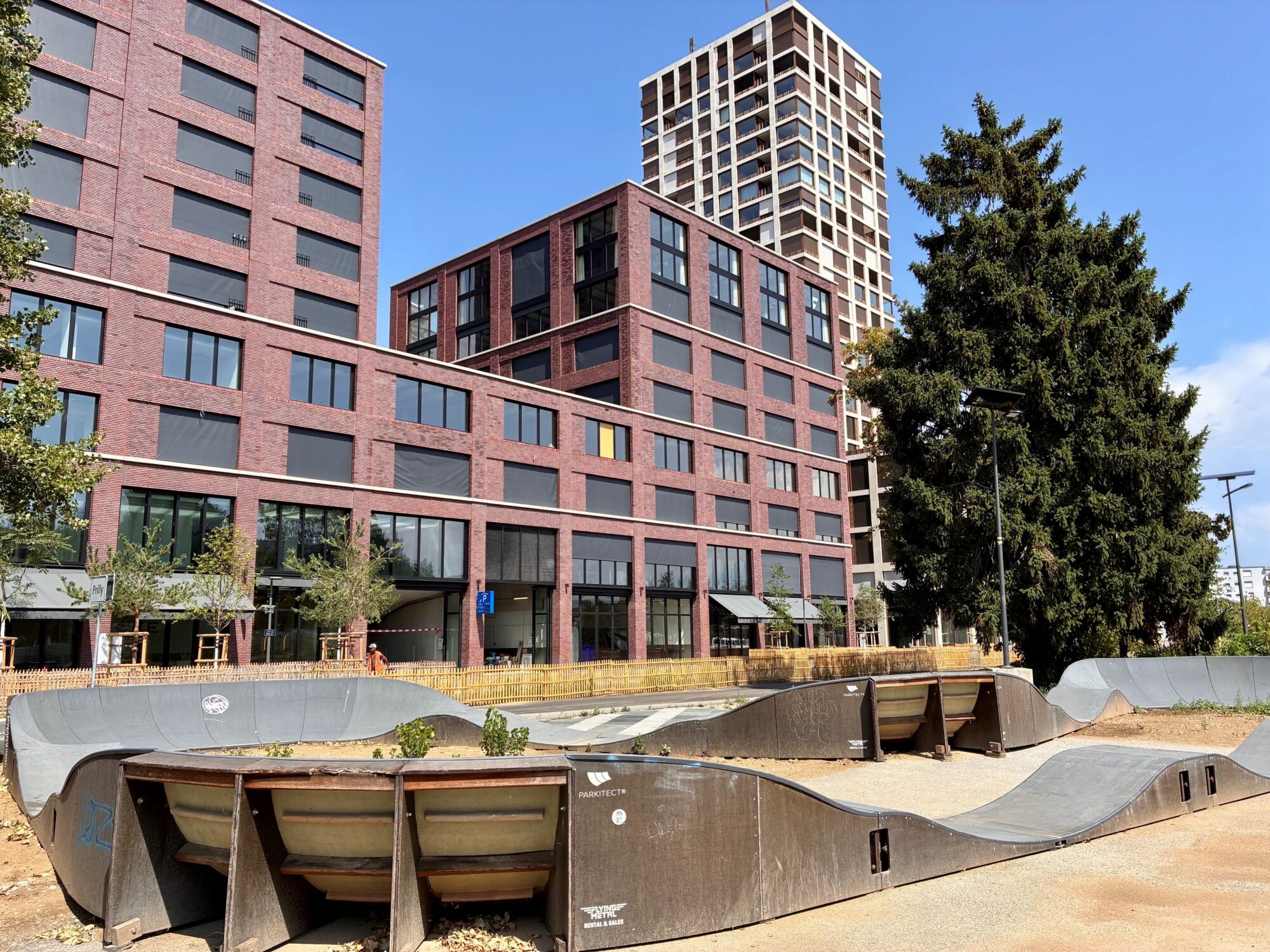 Pumptrack - Aménagement provisoire à Malley